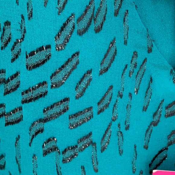 Lilly Pulitzer teal tank top - Picture 3 of 3